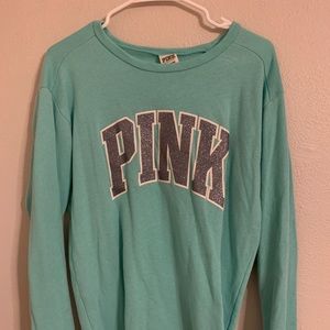 pink pullover